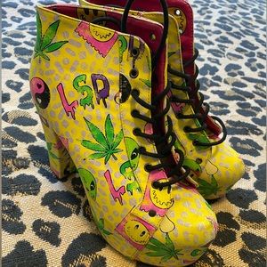 Rare Iron Fist Get F LSD Booties